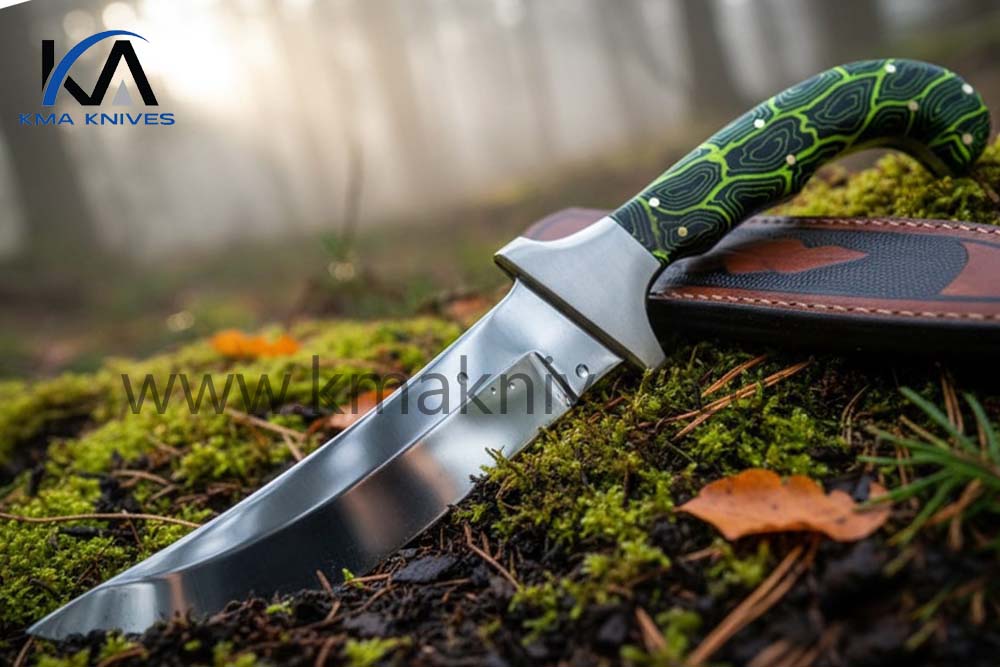 11"Ozair Custom made High Polish D2 Tool Steel Full Tang perscian Kirpan Knife