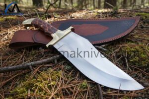 18"Ozair Custom "Alamo Bowie" D2 Tool Steel Full Tang RIGID style Bowie knife