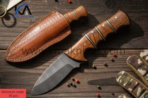 KMA Knives Handmade Full Tang Damascus Skin Cutting Hunter Knife HB-1031