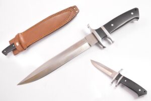 KMA Handmade Full Tang Damascus Survival Camp Sub Hilt Figter knife HB1051