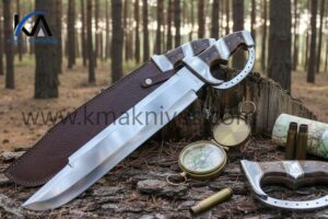 HB-1734 D2 TOOL STEEL PREDATOR KNIFE WITH D GUARD