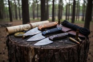 3 PC OF HUNTING KNIFE (TB-01)