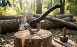 Custom Handmade Viking Axe, Norse Engraved, Wall Decor & Display Piece.